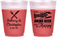 Custom Wedding 16 oz Color Changing Frosted Cups - Crawfish Boil | 332