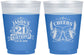 Custom 21st Birthday 16 oz Color Changing Frosted Cups - Cheers | 340001