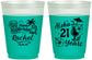 Custom 21st Birthday 16 oz Color Changing Frosted Cups - Aloha Hawaii | 340016
