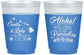 Custom Wedding 16 oz Color Changing Frosted Cups - Hawaii | 365