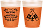 Custom Wedding 16 oz Color Changing Frosted Cups - Fleur De Lis | 378