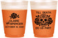 Custom Wedding 16 oz Color Changing Frosted Cups - Till Death Do Us Part | 380