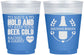 Custom Wedding 16 oz Color Changing Frosted Cups - To Have And To Hold | 384