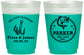 Custom Wedding 16 oz Color Changing Frosted Cups - We Got Hooked Fish | 392