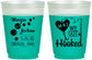 Custom Wedding 16 oz Color Changing Frosted Cups - We Got Hooked Fish | 396