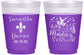 Custom Wedding 16 oz Color Changing Frosted Cups - Mardi Gras | 398