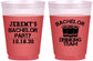Custom Bachelor Party 16 oz Color Changing Frosted Cups - Drinking Team | 40020