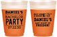 Custom Bachelor Party 16 oz Color Changing Frosted Cups - Last Night Of Freedom | 40029