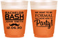Custom Bachelor Party 16 oz Color Changing Frosted Cups - Formal | 40030