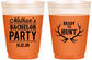 Custom Bachelor Party 16 oz Color Changing Frosted Cups - Ready To Hunt | 40044