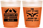 Custom Bachelor Party 16 oz Color Changing Frosted Cups - Last Stand | 40046