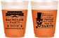 Custom Bachelor Party 16 oz Color Changing Frosted Cups - Formal Skeleton | 40048