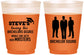 Custom Bachelor Party 16 oz Color Changing Frosted Cups - Squad | 40068