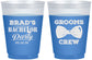 Custom Bachelor Party 16 oz Color Changing Frosted Cups - Grooms Crew | 40070
