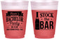 Custom Bachelor Party 16 oz Color Changing Frosted Cups - Stock The Bar | 40073