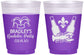 Custom Bachelor Party 16 oz Color Changing Frosted Cups - New Orleans | 40077