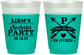 Custom Bachelor Party 16 oz Color Changing Frosted Cups - Hunt Is Over | 40082