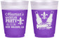 Custom Bachelor Party 16 oz Color Changing Frosted Cups - Mardi Gras | 40085