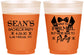 Custom Bachelor Party 16 oz Color Changing Frosted Cups - Forma | 40098