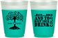 Custom Wedding 16 oz Color Changing Frosted Cups - To Have And To Hold | 438