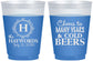 Custom Wedding 16 oz Color Changing Frosted Cups - Cheers To Cold Beers | 439