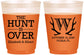 Custom Wedding 16 oz Color Changing Frosted Cups - Monogram | 442