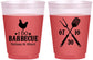 Custom Wedding 16 oz Color Changing Frosted Cups - I Do Barbecue Bbq | 445