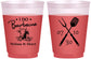 Custom Wedding 16 oz Color Changing Frosted Cups - I Do Barbecue Bbq | 447