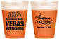 Custom Wedding 16 oz Color Changing Frosted Cups - Las Vegas | 466
