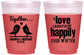 Custom Wedding 16 oz Color Changing Frosted Cups - Happily Ever After | 480