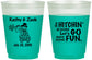 Custom Wedding 16 oz Color Changing Frosted Cups - Tractor Hitchin | 489