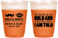 Custom Wedding 16 oz Color Changing Frosted Cups - To Have And To Hold | 491