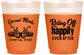 Custom Wedding 16 oz Color Changing Frosted Cups - Motorcycle | 493