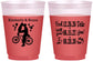Custom Wedding 16 oz Color Changing Frosted Cups - First Date Will You I Do | 497