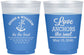 Custom Wedding 16 oz Color Changing Frosted Cups - Love Anchors The Soul | 498