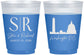 Custom Wedding 16 oz Color Changing Frosted Cups - Washington Dc | 500