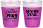 Custom Prom 16 oz Color Changing Frosted Cups - Queen Vote | 50018