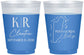 Custom Wedding 16 oz Color Changing Frosted Cups - Belize | 510