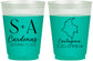 Custom Wedding 16 oz Color Changing Frosted Cups - Colombia | 516
