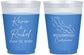 Custom Wedding 16 oz Color Changing Frosted Cups - Curacao | 520