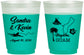 Custom Wedding 16 oz Color Changing Frosted Cups - Guam | 527