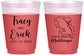 Custom Wedding 16 oz Color Changing Frosted Cups - Martinique | 532
