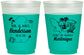 Custom Wedding 16 oz Color Changing Frosted Cups - Martinique | 533