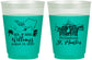 Custom Wedding 16 oz Color Changing Frosted Cups - St Maarten | 543