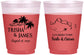 Custom Wedding 16 oz Color Changing Frosted Cups - Turks And Caicos | 547