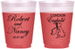Custom Wedding 16 oz Color Changing Frosted Cups - England | 548