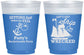 Custom Bachelorette 16 oz Color Changing Frosted Cups - Lets Get Ship Wrecked | 60011