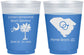 Custom Bachelorette 16 oz Color Changing Frosted Cups - South Carolina | 60012