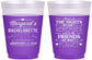 Custom Bachelorette 16 oz Color Changing Frosted Cups - Nights Remember | 60034