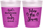 Custom Bachelorette 16 oz Color Changing Frosted Cups - Future Mrs | 60037